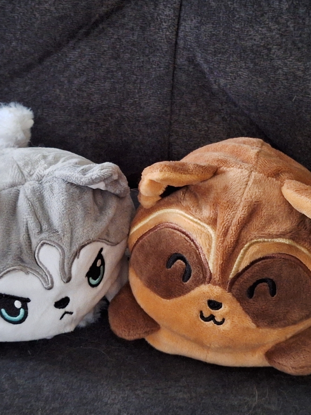 Reversable Plush Small Pets Toy - Brown Plush Pocket Pet
